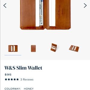Mens slim wallet